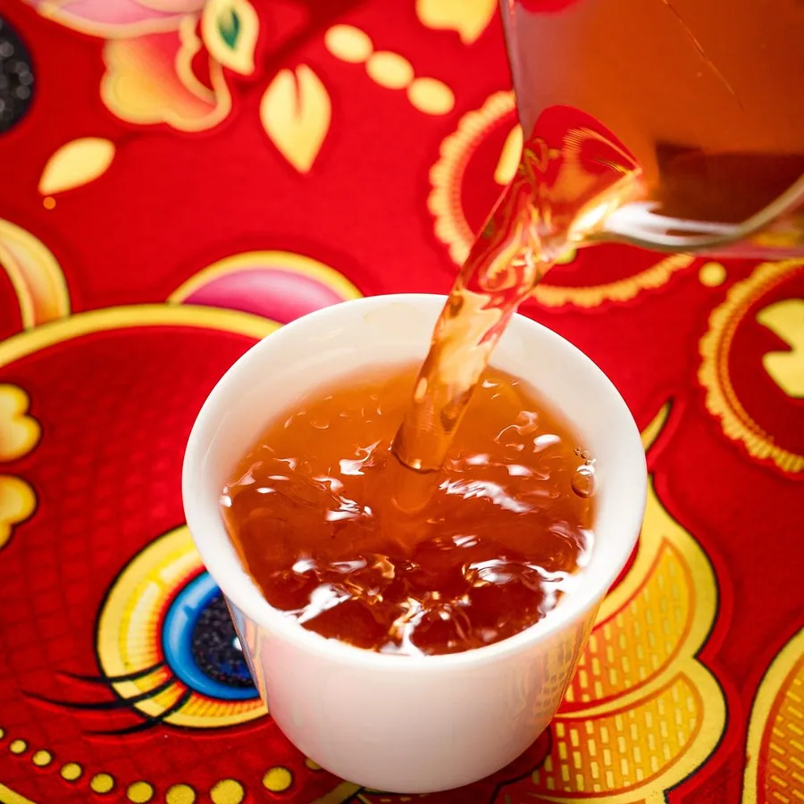 茶汤:金黄透亮